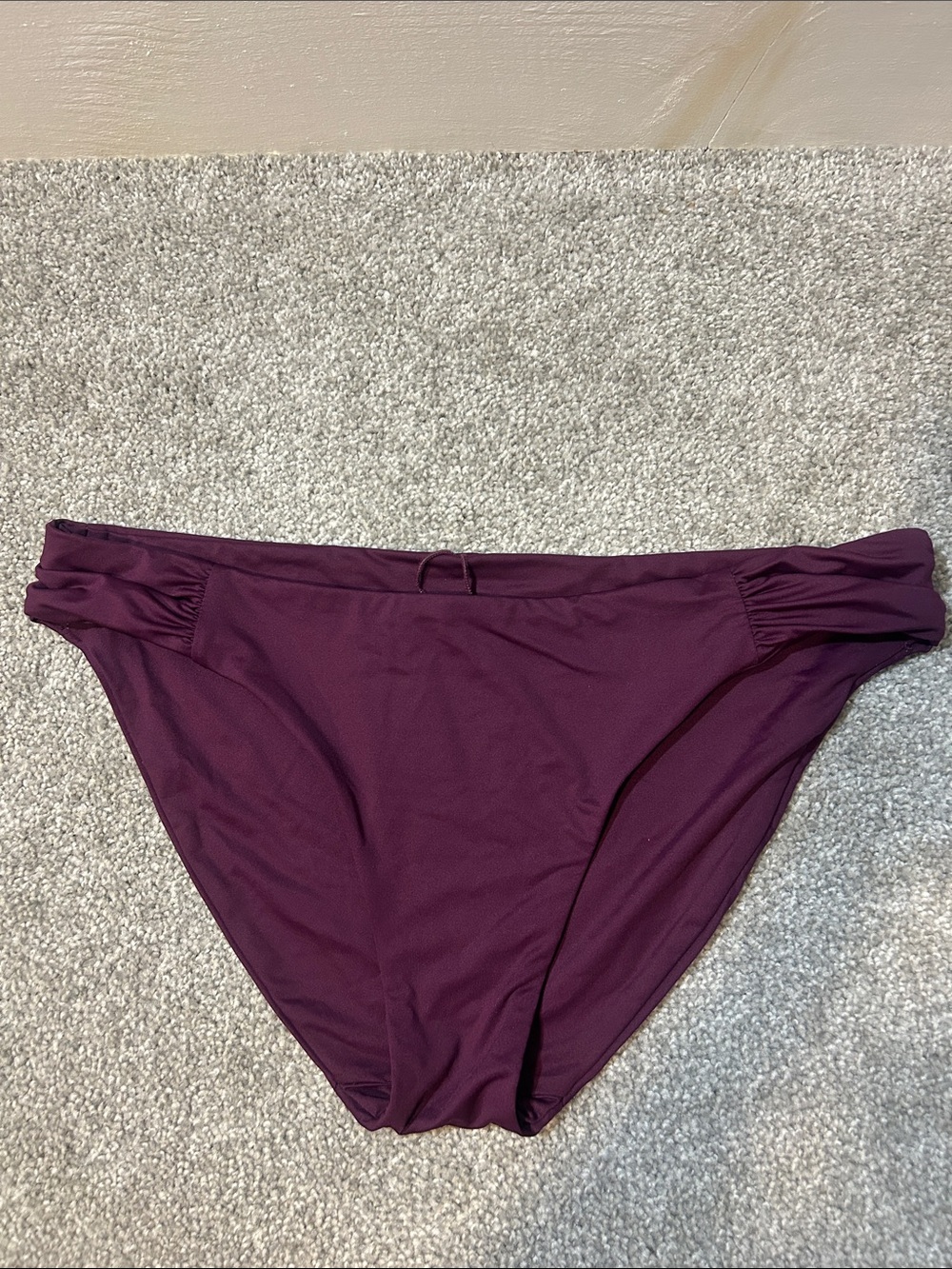 BECCA by Rebecca Virtue Plum Hipster Cut Bikini Bottom